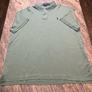 POLO RALPH LAUREN GREEN POLO/GOLF SHIRT